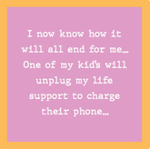 Unplug Life Support Coaster